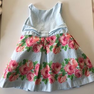 Janie and Jack Rose Print Summer Dress 18M-24M
